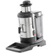 A Robot Coupe J80 buffet juicer with a black and silver lid.