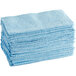 A stack of Unger blue microfiber cloths.
