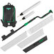 A rectangular black and green Unger floor finishing kit with a black strap.