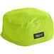 A lime green Ergodyne Chill-Its skull cap with the word gritties on it.
