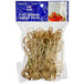 A plastic bag of 100 Royal Paper eco-friendly bamboo picks with curled ends.