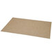 A rectangular brown paper on a white background.