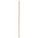 A Royal Paper eco-friendly wood coffee stirrer with a long handle.