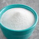 A bowl of white powder.