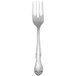 The Delco Melinda III stainless steel salad/dessert fork with a silver handle.