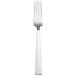 A silver Sant'Andrea 18/10 stainless steel dinner fork with a white handle.