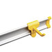 A yellow metal Toolflex hook.