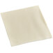 A Hoffmaster ecru linen-like dinner napkin on a white background.