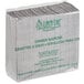 A plastic wrapped case of 300 Hoffmaster Natural Onyx Linen-Like Dinner Napkins.