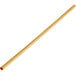A HAY! wheat straw stir stick with a long wooden handle.