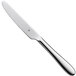 A WMF by BauscherHepp Sara stainless steel table knife with a silver handle.