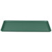 A Sherwood green rectangular tray with a white border.