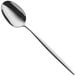 A WMF Enia stainless steel serving spoon with a long handle.
