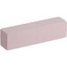 AvaMix honing stone, a pink rectangular object with a white background.