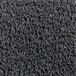 A close-up of a gray vinyl-coil mat.