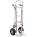 A Lavex 2-in-1 convertible hand truck with pneumatic wheels.