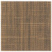A Front of the House woven copper mesh coaster.