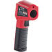 An AvaTemp digital laser infrared thermometer with red and black accents.