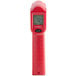 An AvaTemp digital infrared thermometer with a digital display.