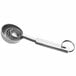 A Choice stainless steel measuring spoon set on a ring.