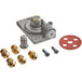 A metal Avantco conversion kit with brass nuts and bolts.