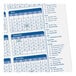 A ComplyRight time off request form with blue and white calendar numbers.