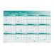A ComplyRight 2024 calendar planner with green background and white text.