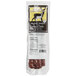 A package of Shaffer Venison Farms Pepper Venison Snack Sticks with a yellow label featuring a black and white deer.