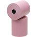 A roll of pink Point Plus cash register paper.