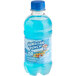 A plastic bottle of Hawaiian Punch Polar Blast with blue liquid.