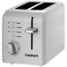 A white Conair Cuisinart 2 slice toaster with dial and buttons.