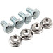 A set of nuts and bolts for an Advance Tabco SS-2020 Deluxe Work Table Drawer.