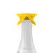 A white bottle with a yellow Franmara Easy Seal stopper.