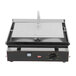 A Cecilware single panini sandwich grill with flat surfaces on a counter.