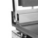 The flat surfaces on a Cecilware Single Panini Sandwich Grill.