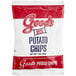 A case of 24 red and white Good's Homestyle Potato Chips bags.