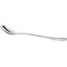 An Acopa Vittoria stainless steel iced tea spoon with a long handle and silver finish.
