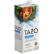 A carton of Tazo unsweetened iced black tea concentrate.