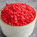 A bowl of Red Heart Sprinkles.