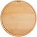A Boska large round beech wood serving board.