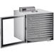 An Avantco stainless steel food dehydrator with a glass door.
