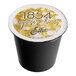 A black container of Ellis 1854 Roast Coffee Single Serve Cups with a yellow label.