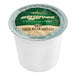 A white plastic container of Ellis Mezzaroma Costa Rican Tarrazu Coffee Single Serve Cups with a green and white label.