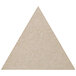 A close-up of a beige triangle-shaped Versare SoundSorb acoustic panel.
