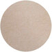 A beige flat wall-mounted acoustic circle.