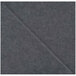 A dark gray beveled square acoustic panel with a diagonal line on the surface.