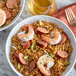 A bowl of rice with shrimp and sausage seasoned with Regal Salt-Free Creole Seasoning.