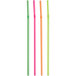 A group of Diamond LifeMade multi-color neon straws.