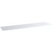 A white rectangular shelf liner.