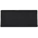 A black rectangular GET Elegance melamine platter.
